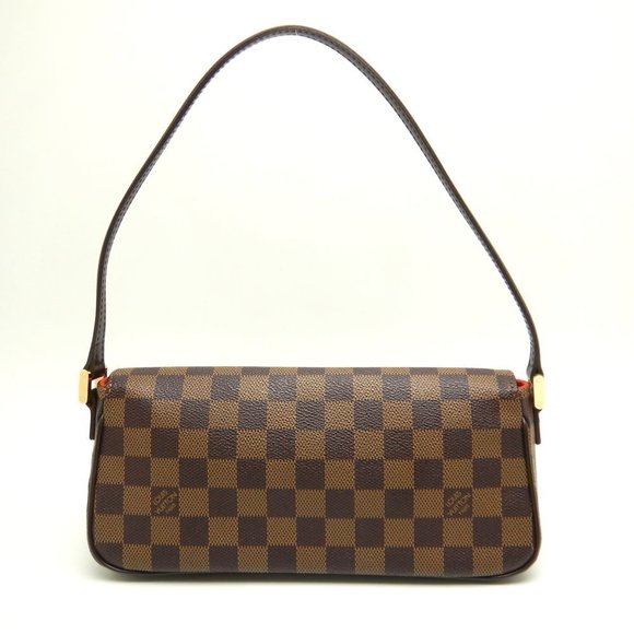 Louis Vuitton Damier Recoleta Ebene Handbag Brown - Picture 3 of 8